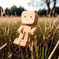 Wooden Robot Car Decoration Accessories Cute Desk Decoration Room Decor Aesthetic Home Decor Office 