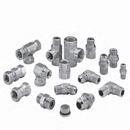 Parker Parker High Pressure Hydraulic Adapter-Male Threaded Joint F3MK4 Series 16-12F3MK4S