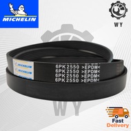 *6PK2550* MICHELIN Fan Belt Hyundai Sonata YF 2.0/2.4, i45 EC41 & Kia Optima K5 TF 2.0/ 2.4