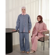 JEANA CFR SET - NEW SET WITH DENIM MATERIAL - DENIM OUTFIT SET - CFR Original