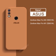 Official Liquid Silicone Soft Case ASUS Zenfone Max Pro M1 ZB601KL ZB602KL M2 ZB631KL Live L1 L2 X01