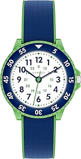 MNA 0330 D Children's Watch with Velcro Fastening, 3 ATM Waterproof Watch, Children, Girls, Boys, Le