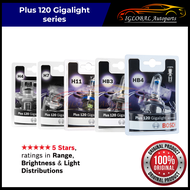 Bosch Plus 120 Gigalight H4 / H7 / H11 / HB3 / HB4 12V Halogen Headlight Bulb (2pcs)