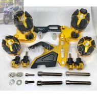 4IN1 VARIATION PACKAGE CALIPER COVER + SLIDER FULL SET EXHAUST LINE + WHEEL AXLE STRAIGHT + FULL CNC
