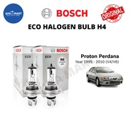 BOSCH Eco H4 Halogen Headlamp Bulb 12V 60/55W H4 Bulb for Proton Perdana (1995-2010)(V4/V6) Mentol D