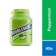 Wrigley's Doublemint Chewing Gum Peppermint Bottle 58g