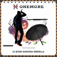 <Halloween Gift>Samurai Umbrella Metal Steel Windproof Semi-automatic Ninja Samurai Umbrella, The Be