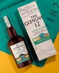 驚喜價😍黑市聖水 🥃第二版👍 Glenlivet 12 Year Old Licensed Dram Limited Edition Single Malt Whisky/ 格蘭利威12年黑市聖水第二版限量單一純麥威士忌 - 700ml