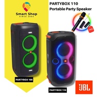 JBL Partybox 110 / Partybox 100 (Free Wireless Mic) Portable Wireless Karaoke Bluetooth Speaker