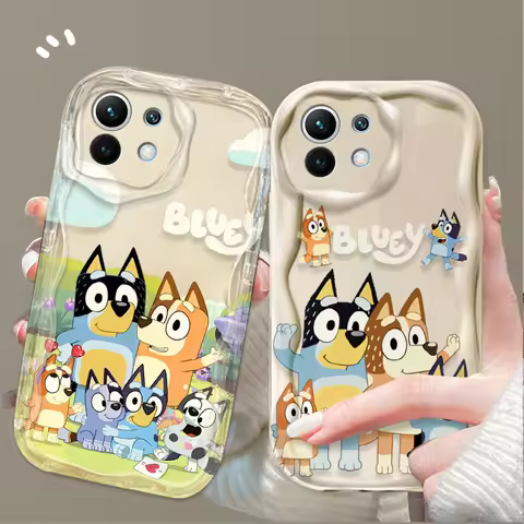 B-Blueys Cartoon Clear Phone Case for Xiaomi Poco F7 Ultra F6 F5 F4 F3 X7 X6 X5 X4 GT X3 NFC M7 M6 P