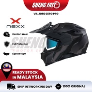 NEXX VILIJORD ZERO PRO Full Face Helmet Motor Visor Topi Keledar Keselamatan Full Face Original Superbike SIRIM