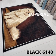 Karpet Permadani EXOTIC AFRICA Uk. Standar 160 x 210 cm UNIVERSAL Motif Macan Rusa Kucing Panda