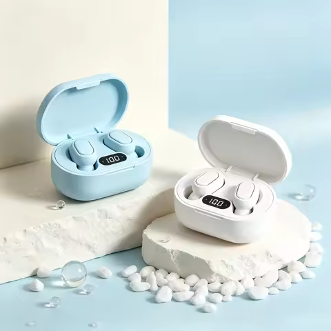 E7S TWS Earphone Bluetooth Headphones with Mic 9D Stereo Hifi Earbuds Wireless Headse