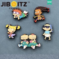 Jibbitz crocs charm crocs Shoe Buckle Shoe Accessories Cartoon Funny Doll Fashion Shoes Accessories