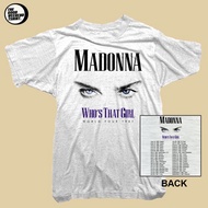 MADONNA WHOS THAT GIRL WORLD TOUR 1987 TSHIRT / GILDAN TSHIRT / DTG PRINTING/ CUSTOM DESIGN AVAILABL