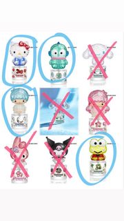 7-11 Sanrio 盲盒Hello Kitty水怪 Kiki  keroppi 青蛙