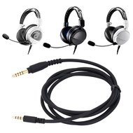 Zopsc Headset Cable for ATH GL3 ATH GDL3 Headset Extension Cable, 1.3 Meter Gaming Headsets Cord wit