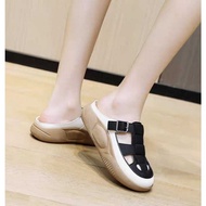 Miley WOMEN'S KOREAN SLIP ON FLAT SANDALS CK555