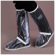 💢 รองเท้ากันน้ำ รองเท้ากันฝน ถุงคลุมเท้า รุ่นมีแผ่นรองพื้น พร้อมสายรัด กันน้ำ กันฝุ่น วัสดุเกรดพรีเม