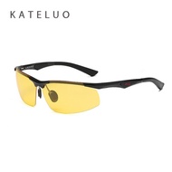 KATELUO Gelb Nachtsicht Brille Designerป้องกันแสงสะท้อนHerren Gläser Für Fahren Polarisierte Objekt