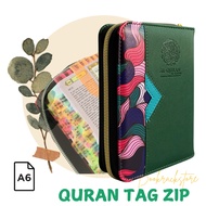 QURAN TAGGING | SAIZ A6 | QURAN HUMAIRA | QURAN ZIP (no engrave)