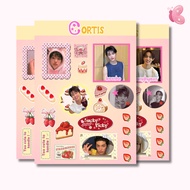 BC STICKER KPOP DECO CORTIS STRAWBERRY CHESS CAKE ALL MEMBERS