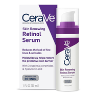 Cerave Skin Renewing Retinol Serum &amp; Resurfacing Serum &amp;Hydrating Hyaluronic Acid Serum 30ml