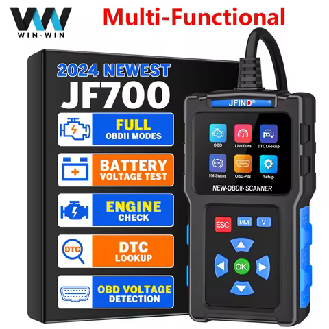 JFIND Car Diagnostic Tools OBD 2 Code Reader Clear Engine Light Test Auto Scanner Detector Live Data