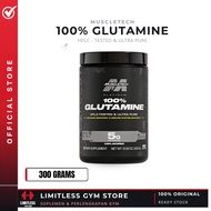 MuscleTech 100% GLUTAMINE 60 Servings 300 Grams Ultra HPLC For RecoveryPURE