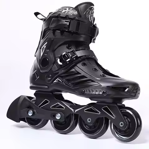 2Pcs Inline Skate Brake Pad Set Black Universal Roller Skate Brake Hardware for All Inline Skates En