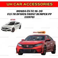 HONDA CIVIC FC 2016-2020 CONVERT TO HONDA CIVIC TYPE R FL5 STYLE FULL SET FRONT BUMPER