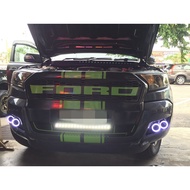 Ford Ranger Fog Lamp Cover + Fog Angel Eyes H608/4pc