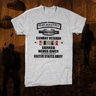 Army Infantry T-Shirt 11 Bravo Iraq Afghan War Military Combat Vet Usa Tee