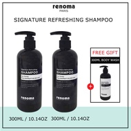 [RENOMA]Signature Refreshing Shampoo 300mlx2+300ml free body wash