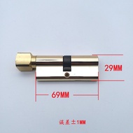 Tyk 8. Zinc Alloy Small 70 Lock Cylinder Copper Key Wooden Door Lock Cylinder Single Open Wooden Doo