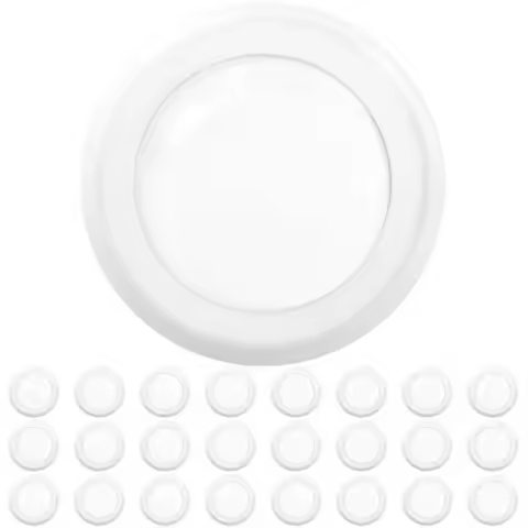 Sunco 24 Pack 6 Inch LED Disk Lights, Flush Mount Ceiling Light Disc, Recessed Can Lighting, 850 LM,