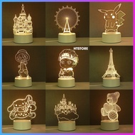 3d table night light with 3 light colors, suitable as a night light, decor lamp, birthday gift
