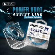 PE KENZI POWER KNOT KEVLAR ASSIST LINE HX