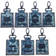 [SG Seller] Air Force Mini Rank Keychain, Pixelised | LCP, CPL, 3SG, 2SG, 1SG, SSG, MSG, 3WO