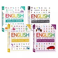 YJJJ “DK for Everyone Vocabulary Builder /Grammar Guide /Phrasal Verbs/ Idioms” Students Learning Te