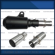 Universal Mid Link Exhaust Pipe Stainless Steel Converter for 28mm~45mm to 51mm