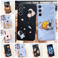 For Samsung Galaxy A54 A34 5G Case Lovely Astronaut Shockproof Silicone Soft Back Cover For Samsung A54 5G SM-A546B Casing