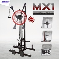 SPORTSYNOLOGY - MX1 - HIGH AND LOW CABLE MACHINE เครื่องเคเบิล มาพร้อมมือจับเคเบิลปรับได้แบบอิสระ 36