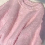 Pink Knitted Sweater - Autumn/Winter Layering Essential