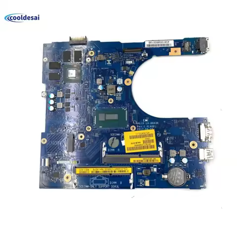 LA-B843P Mainboard For DELL Inspiron 3458 3558 5458 5558 5758 Laptop Motherboard With i3 i5 i7-4th 5