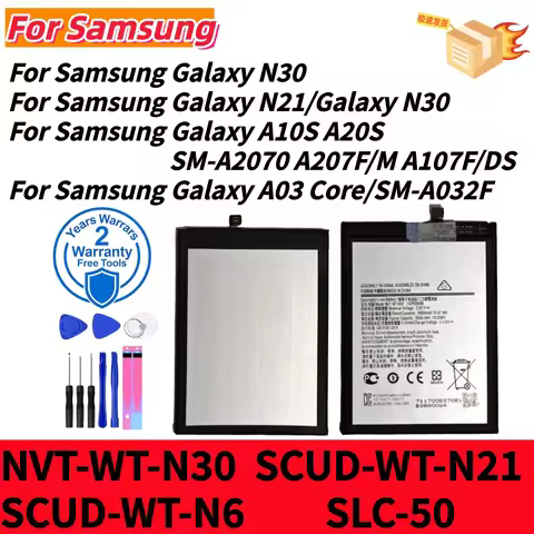 Brand New Battery For Samsung Galaxy N30 A226B N21 A10S A20S A2070 A207F/M A107F/DS Honor Holly 2 Pl