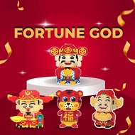 (ES) E23626 Nano Blocks 3D CaiShen Building Blocks Toys, DIY Construction Blocks