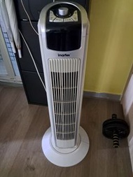 Imarflex 伊瑪牌直立式風扇 壞風扇 求師父收留 柴灣上門取 拆零件 有搖控 按鈕接觸不良