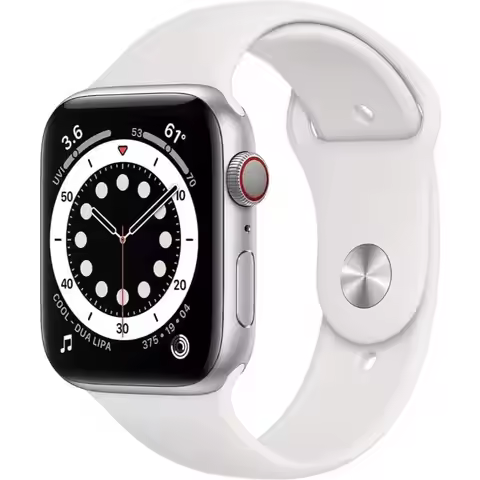 Apple Watch Series 6 Aluminum 40mm A2293 (GPS + Cellular) Silver - Refurbished Good Condition