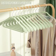 **包郵**  [10個裝] 寬肩無痕衣架 防滑衣架 不變形衣架 可旋轉衣架 西裝衣架 超強承重 乾濕兩用［平行進口］ HK1454